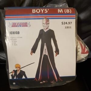 Bleach Ichigo Youth Costume with Mask